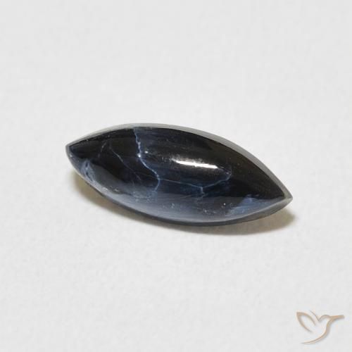 Pietersita Multicolor natural de 0.90 ct, Marquesa, Opaco