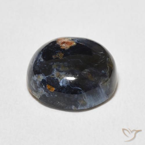 Pietersita Multicolor natural de 3.61 ct, Redondo, Opaco