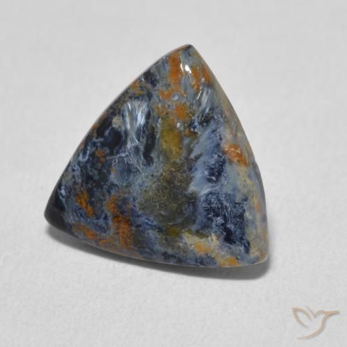 Pietersita Multicolor natural de 3.10 ct, Trillón, Opaco