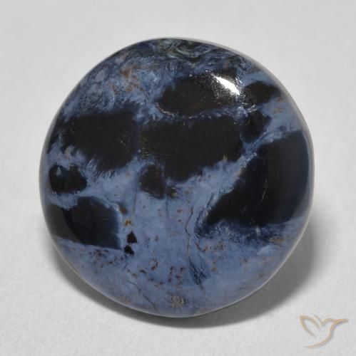 Pietersita Multicolor natural de 6.57 ct, Redondo, Opaco