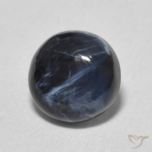 Pietersita Multicolor natural de 2.51 ct, Redondo, Opaco