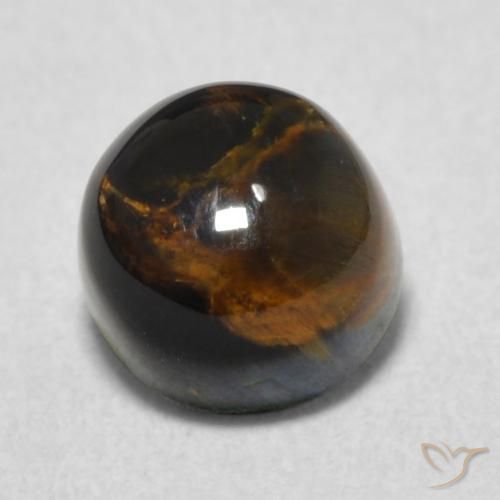 1.14ct Natural Multicolor Pietersita, Redondo, Opaco