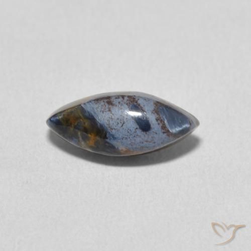 1.44ct Natural Multicolor Pietersita, Marquesa, Opaco