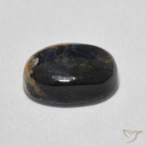 Pietersita Multicolor natural de 2.66 ct, Ovalada, Opaco