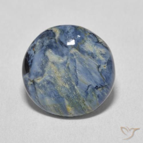 3.43ct Natural Multicolor Pietersita, Redondo, Opaco