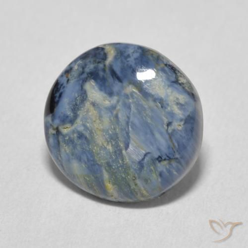 Pietersita Multicolor natural de 3.43 ct, Redondo, Opaco