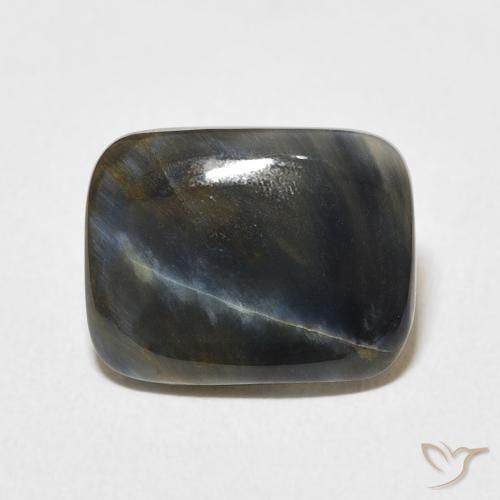 3.64ct Natural Multicolor Pietersita, Forma Cojín, Opaco