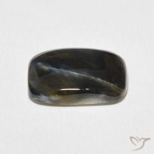 Pietersita Multicolor natural de 3.64 ct, Forma Cojín, Opaco