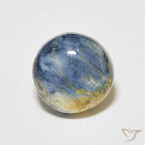 2.06ct Natural Multicolor Pietersita, Redondo, Opaco