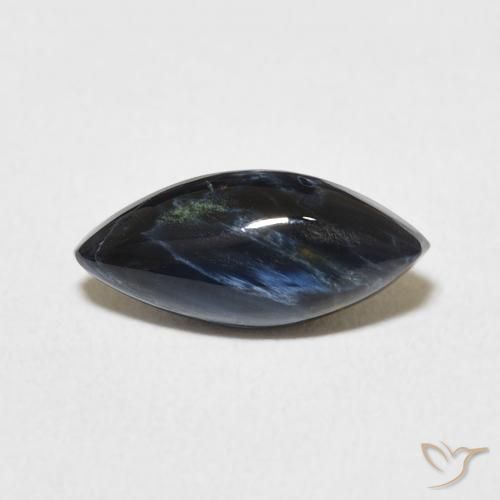 1.90ct Natural Multicolor Pietersita, Marquesa, Opaco