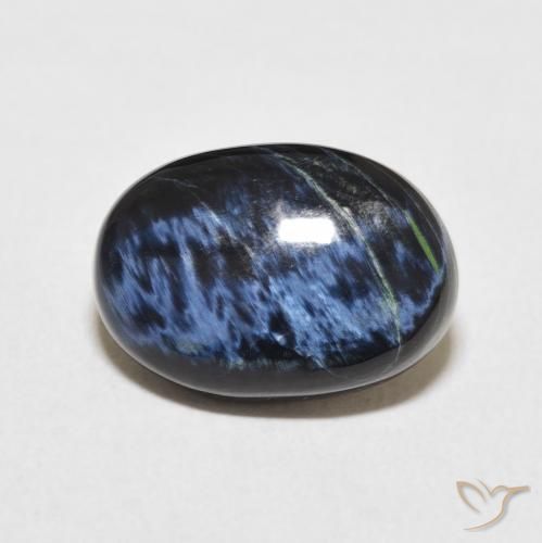5.18ct Natural Multicolor Pietersita, Ovalada, Opaco
