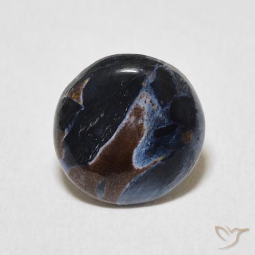 1.67ct Natural Multicolor Pietersita, Redondo, Opaco