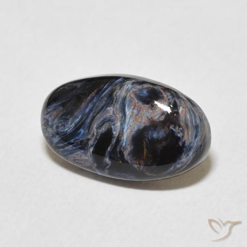 Pietersita Multicolor natural de 2.98 ct, Ovalada, Opaco