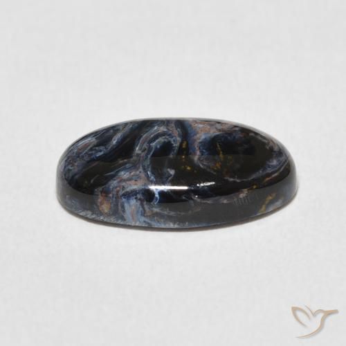 Pietersita Multicolor natural de 2.98 ct, Ovalada, Opaco