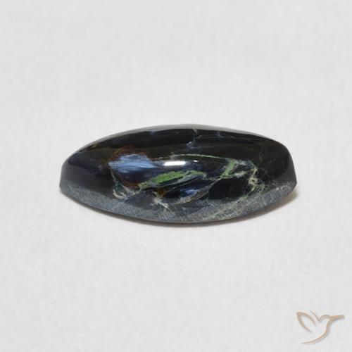 Pietersita Multicolor natural de 1.48 ct, Marquesa, Opaco