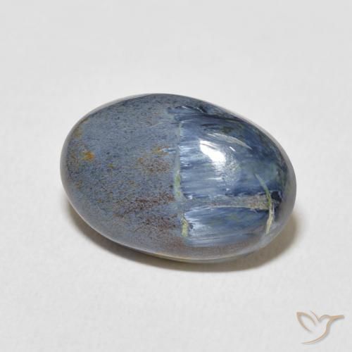 Pietersita Multicolor natural de 5.27 ct, Ovalada, Opaco