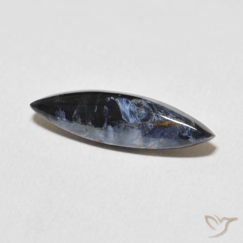 Pietersita Multicolor natural de 3.55 ct, Marquesa, Opaco