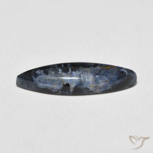 Pietersita Multicolor natural de 3.55 ct, Marquesa, Opaco