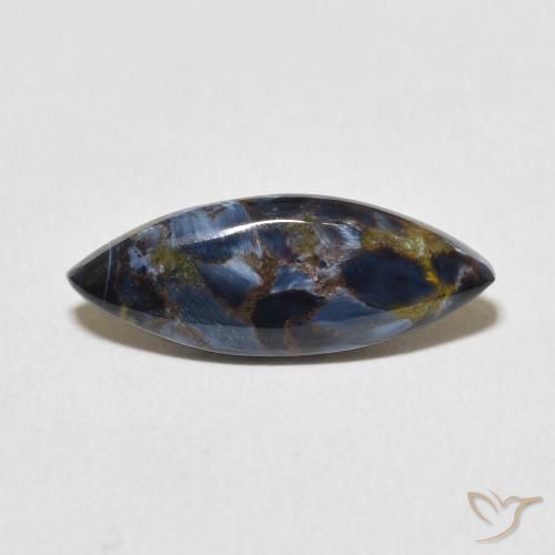 3.36ct Natural Multicolor Pietersita, Marquesa, Opaco