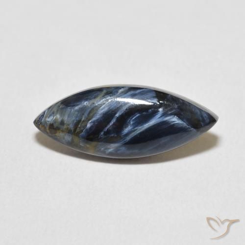 3.61ct Natural Multicolor Pietersita, Marquesa, Opaco