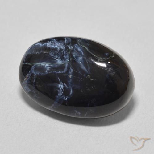 Pietersita Multicolor natural de 9.00 ct, Ovalada, Opaco