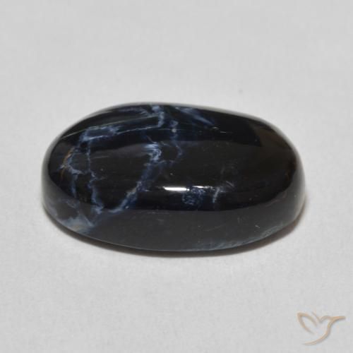 Pietersita Multicolor natural de 9.00 ct, Ovalada, Opaco