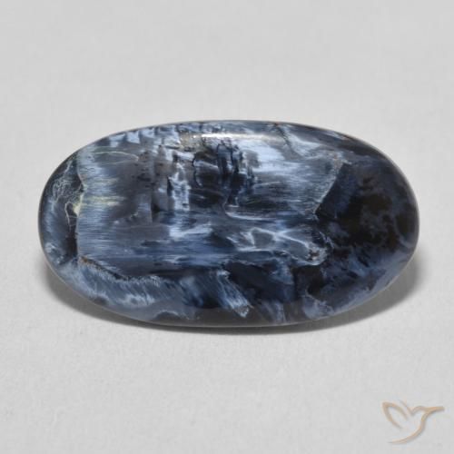 5.06ct Natural Multicolor Pietersita, Ovalada, Opaco