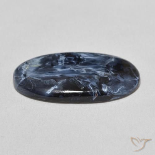 Pietersita Multicolor natural de 5.06 ct, Ovalada, Opaco