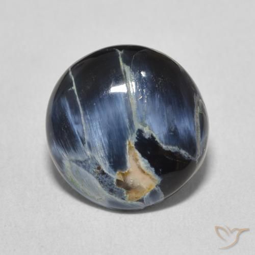 3.64ct Natural Multicolor Pietersita, Redondo, Opaco