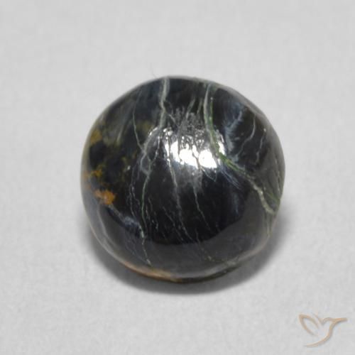 1.39ct Natural Multicolor Pietersita, Redondo, Opaco