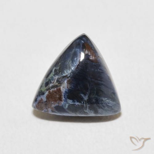 1.30ct Natural Multicolor Pietersita, Trillón, Opaco