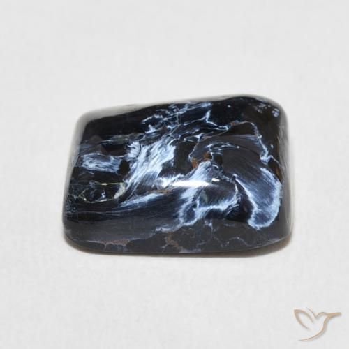 Pietersita Multicolor natural de 5.77 ct, Forma Cojín, Opaco