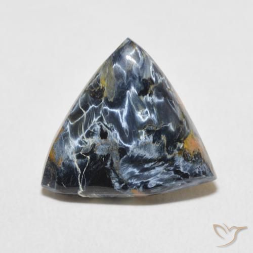 4.62ct Natural Multicolor Pietersita, Trillón, Opaco