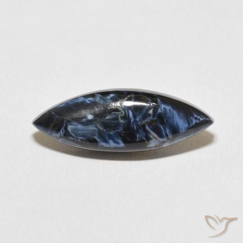 5.36ct Natural Multicolor Pietersita, Marquesa, Opaco