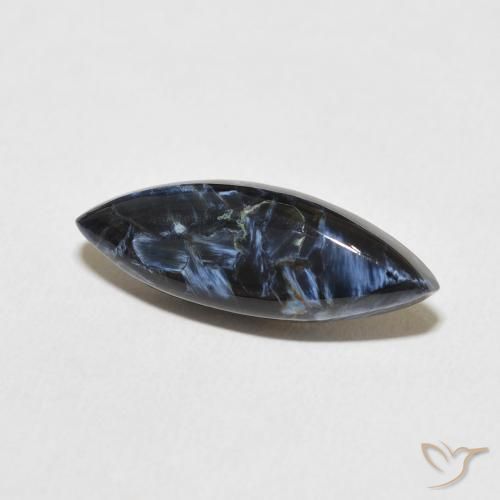 Pietersita Multicolor natural de 5.36 ct, Marquesa, Opaco