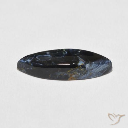Pietersita Multicolor natural de 5.36 ct, Marquesa, Opaco