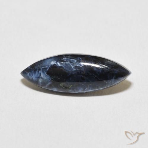 4.30ct Natural Multicolor Pietersita, Marquesa, Opaco