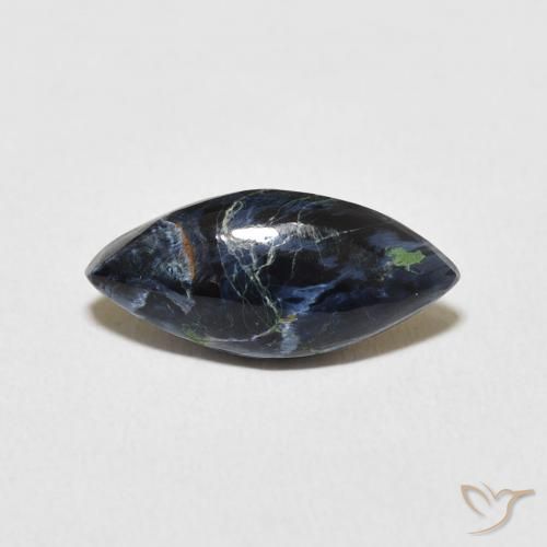 2.86ct Natural Multicolor Pietersita, Marquesa, Opaco