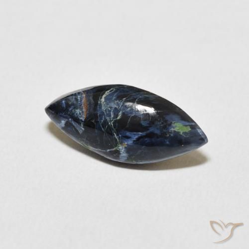 Pietersita Multicolor natural de 2.86 ct, Marquesa, Opaco