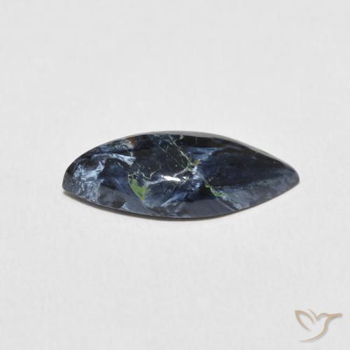 Pietersita Multicolor natural de 2.86 ct, Marquesa, Opaco