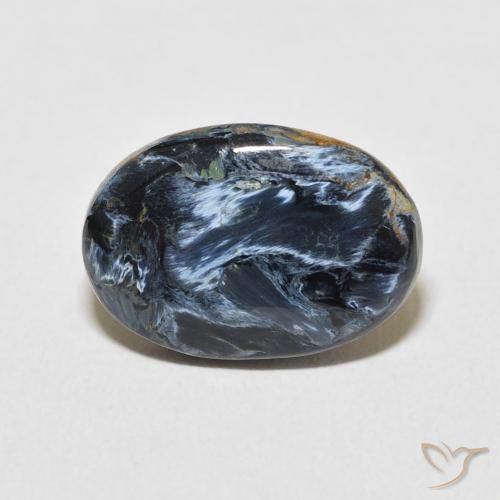 5.21ct Natural Multicolor Pietersita, Ovalada, Opaco