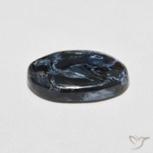 Pietersita Multicolor natural de 5.21 ct, Ovalada, Opaco