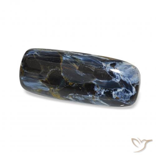 Pietersita Multicolor natural de 14.47 ct, Corte Baguette, Opaco
