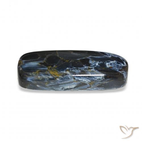Pietersita Multicolor natural de 14.47 ct, Corte Baguette, Opaco