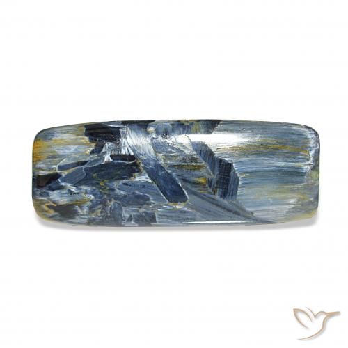 23.52ct Multicolor Pietersita, Corte Baguette, Opaco