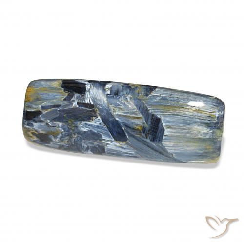 Pietersita Multicolor natural de 23.52 ct, Corte Baguette, Opaco
