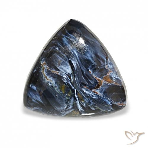 7.18ct Multicolor Pietersita, Trillón, Opaco