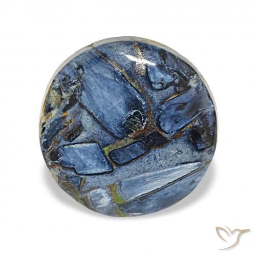 7.79ct Multicolor Pietersita, Redondo, Opaco