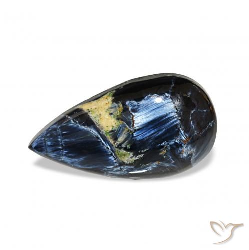 9.08ct Multicolor Pietersita, En forma de pera, Opaco