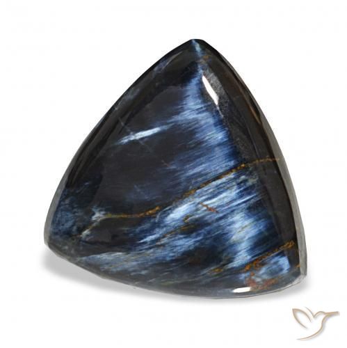 Pietersita Multicolor natural de 10.59 ct, Trillón, Opaco